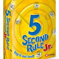 PlayMonster GF002 5 Second Rule Junior Family Card Game, Multi