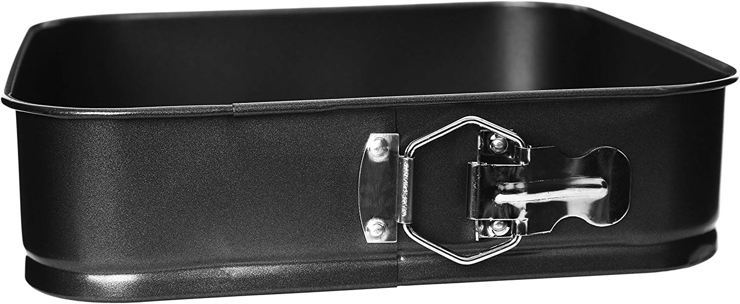 Premier Housewares Versatile Set of Three Spring Form Cake Tin, Black, Set Of 3 - Image 3