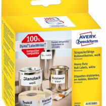 Avery Zweckform A1933085 1 Roll Labels 19 x 64 mm/450 Labels White