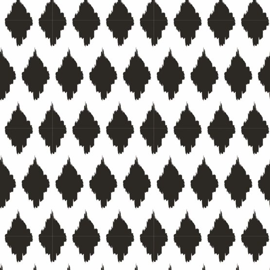 Clairefontaine Fantasy Alliance Long Roll Wrapping Paper, 50 m x 0.70 m - Black & White