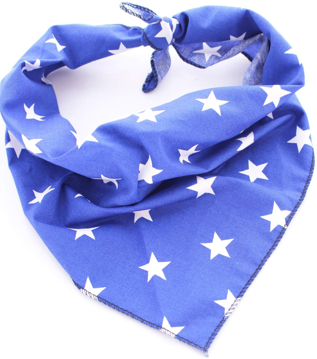 Pet Pooch Boutique Star Bandana for Dog Small/Medium, Blue, Blue Star