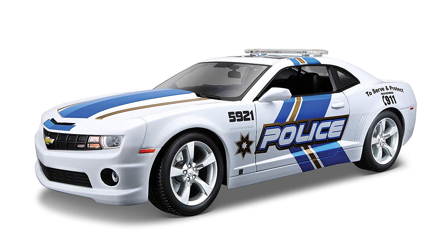 Maisto 1:18 2010 CHEVROLET CAMARO SS RS POLICE, Red