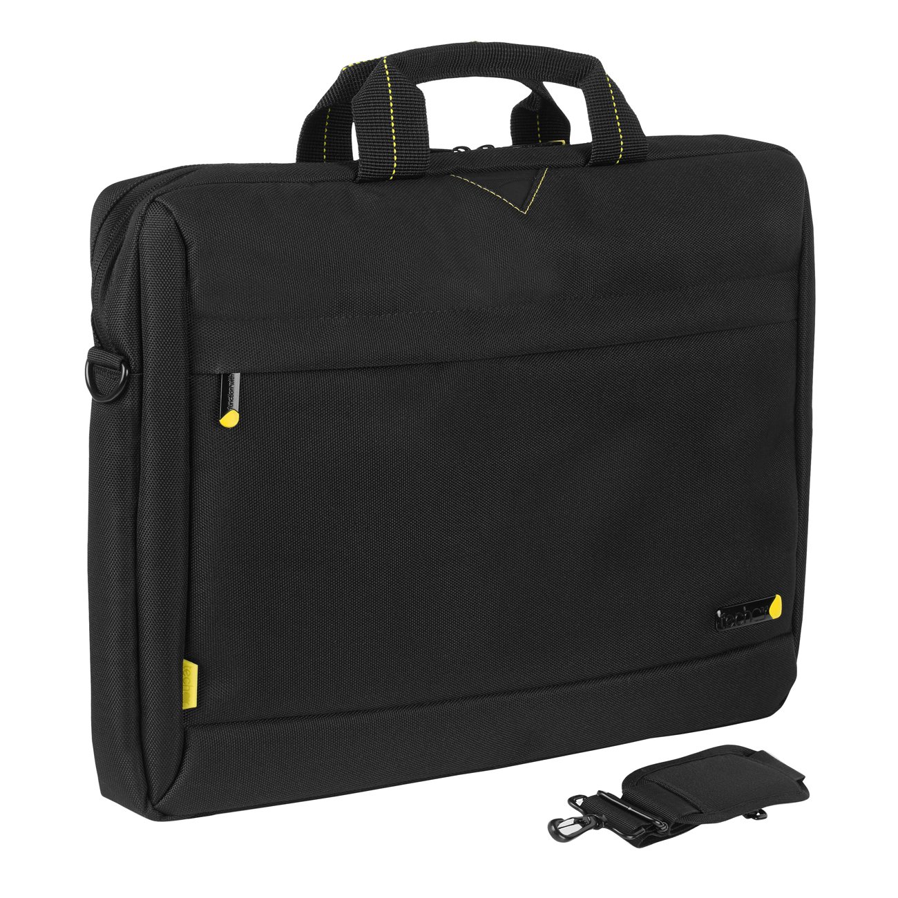 1202v2 14"-15.6" Shoulder Bag Laptop Case Black - Image 2
