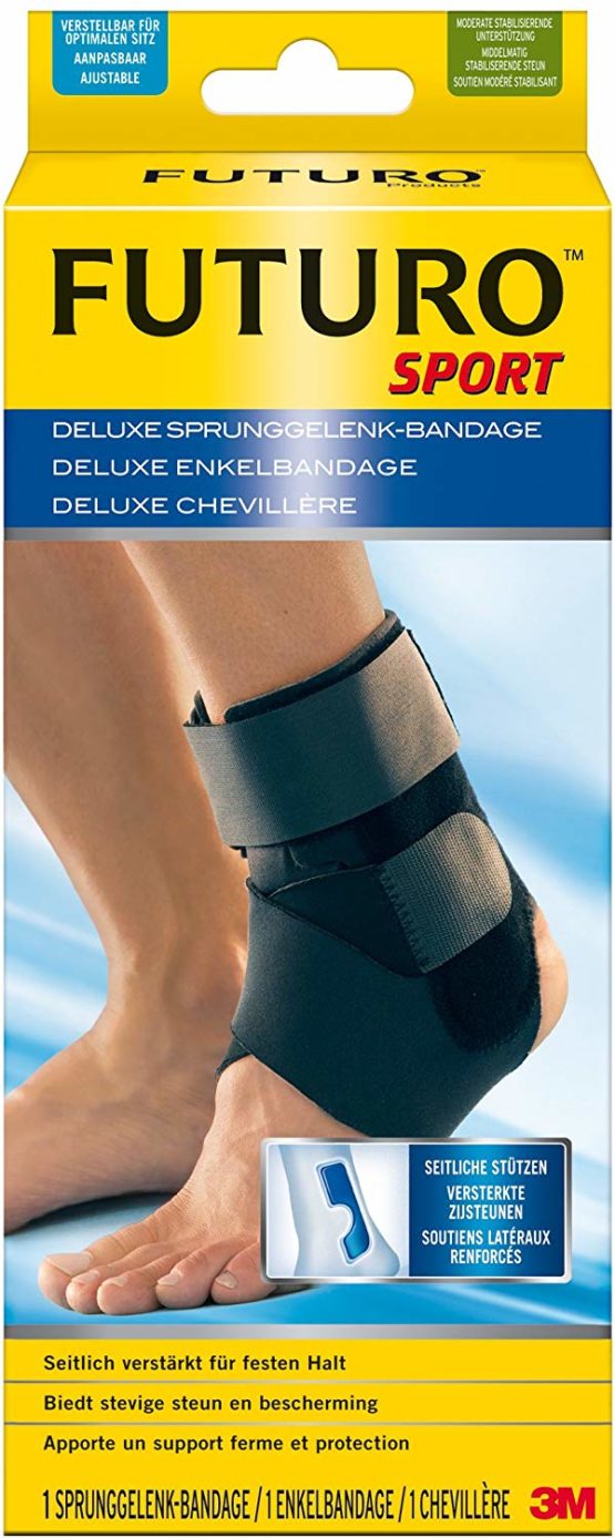 FUTURO Performance Ankle Stabilizer - Helps stabilize and support weak, sore or injured ankle - Adjustable