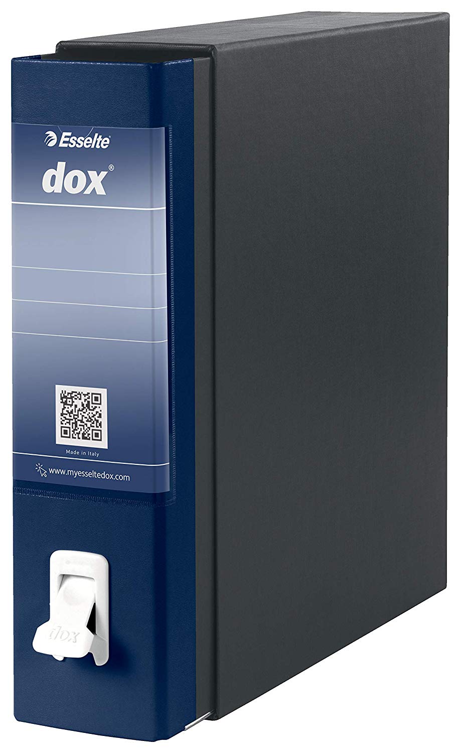 Esselte Dox 1 Class Box Lever Arch File, A4. Blue, Pack Of 6 - View #6