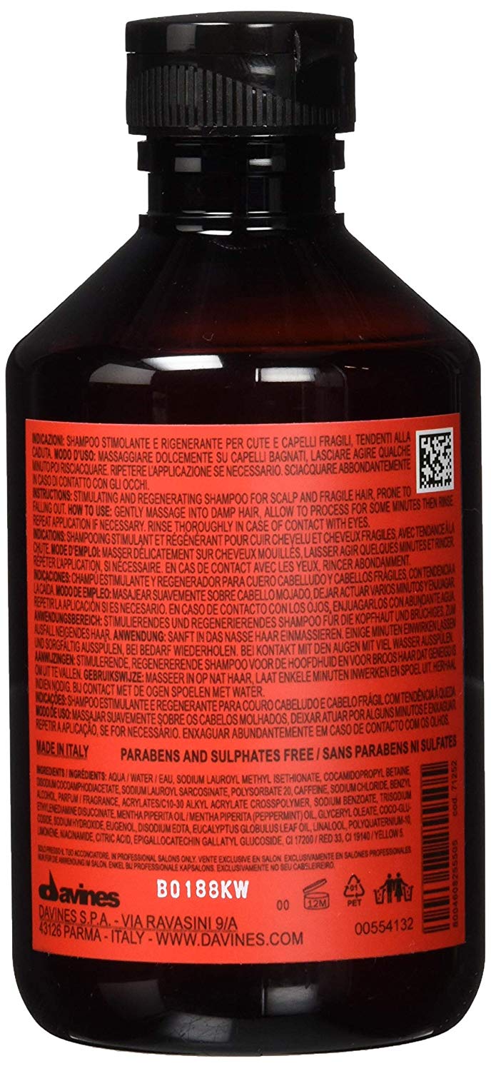 Davines Naturaltech Energizing Shampoo, 250 ml, Multicolor, 250 ml (Pack of 1) - Image 2