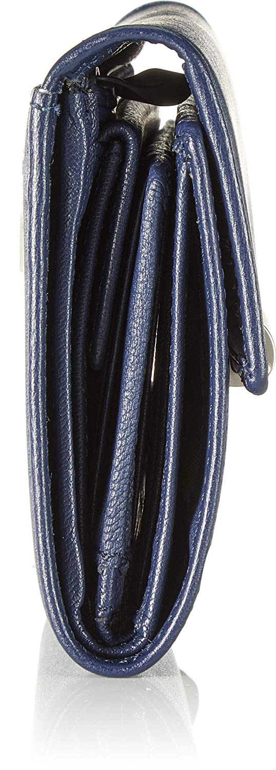 Mandarina Duck Women's Hera 3.0 P10RAP14 Wallet, Dress Blue, 13,5x9x3 (L x H x W) - Image 3