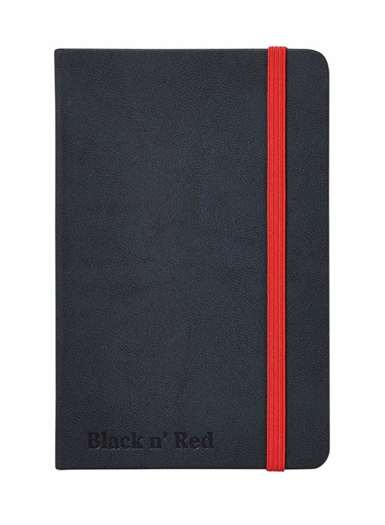 Black by Black n’ Red A4 Journal Ruled with Numbered Pages BigaMart