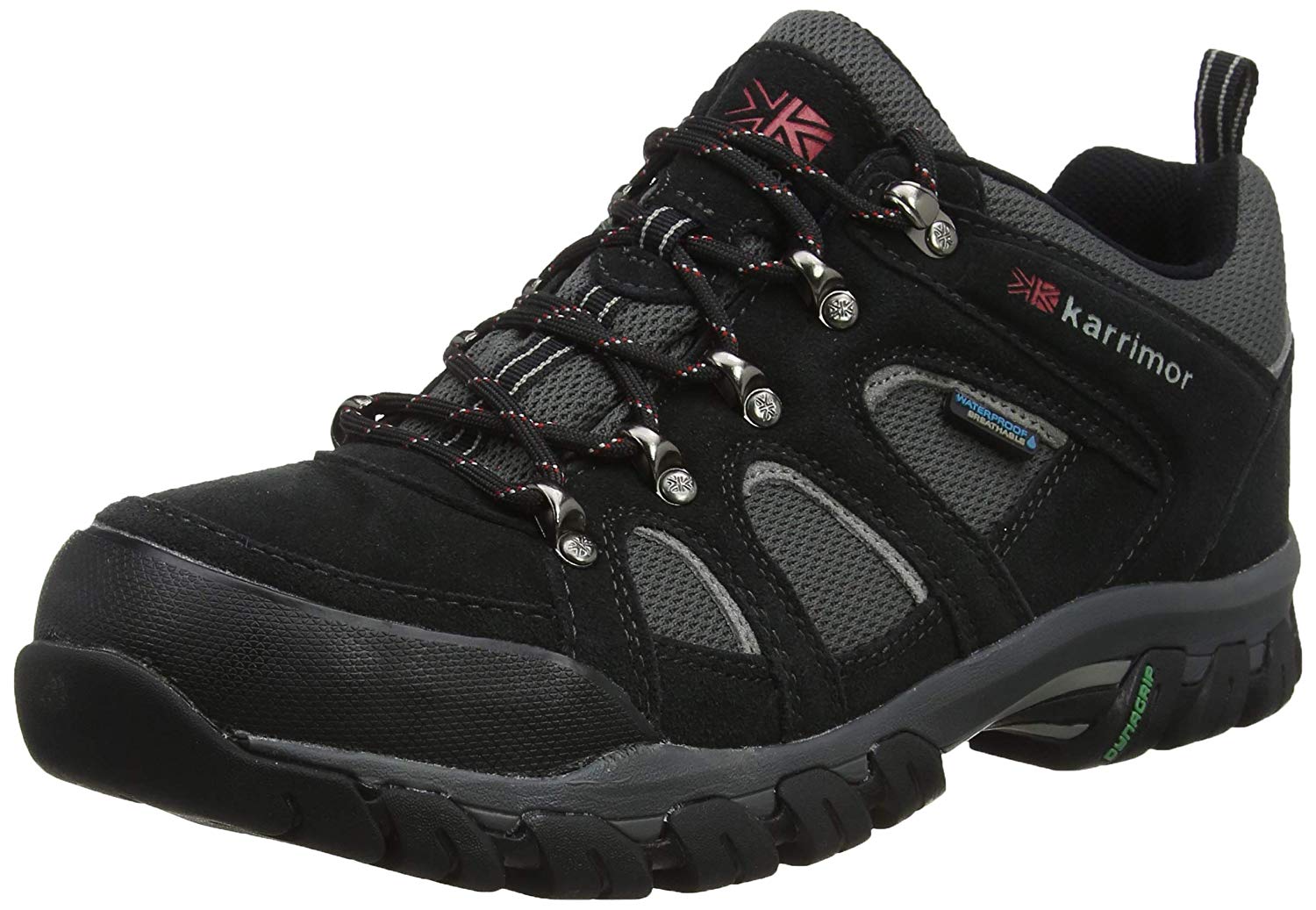 Karrimor Men's Bodmin Iv Weathertite Low Rise Hiking Boots, Black, 11 UK