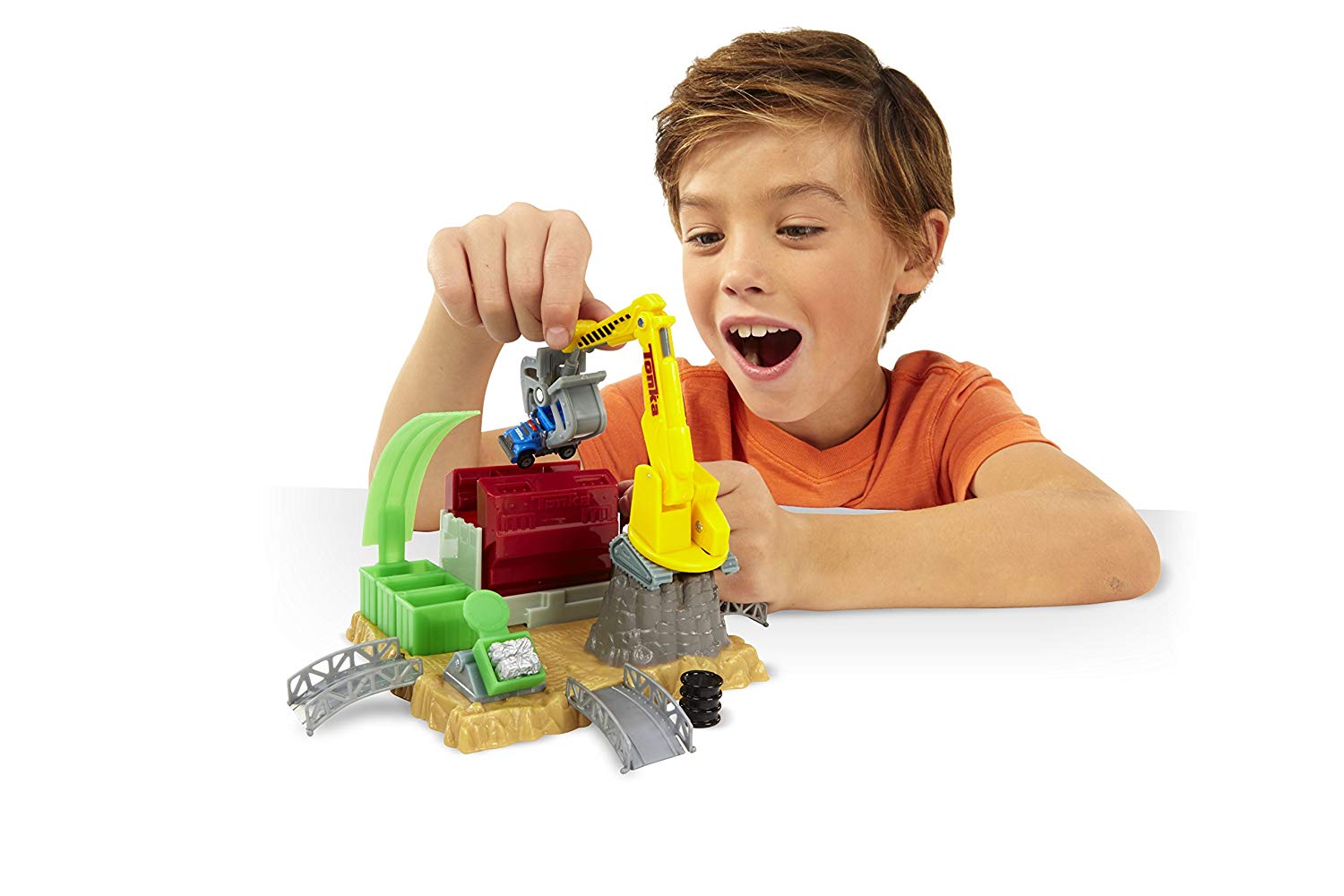 Tonka 51006 Tinys Car Crush Escape Playset, Blue, Small - Image 3