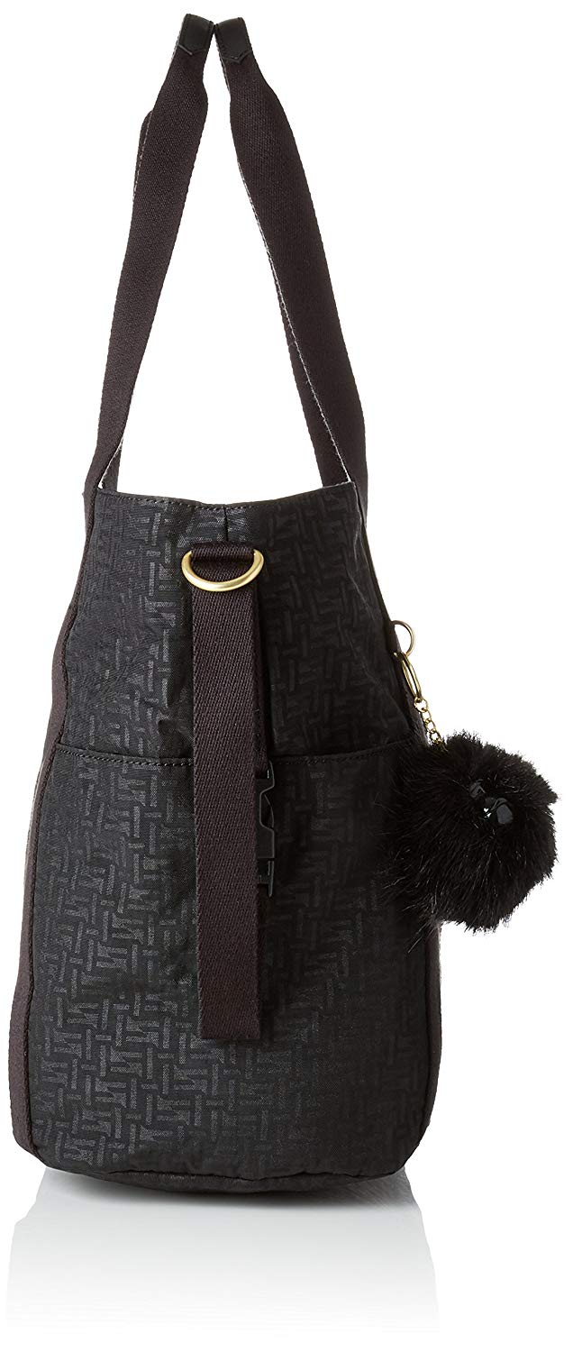 Kipling LITTLE HEART School Bag, 50 cm, 19 liters, Black (Black Pylon Emb), 50 centimeters - Image 3