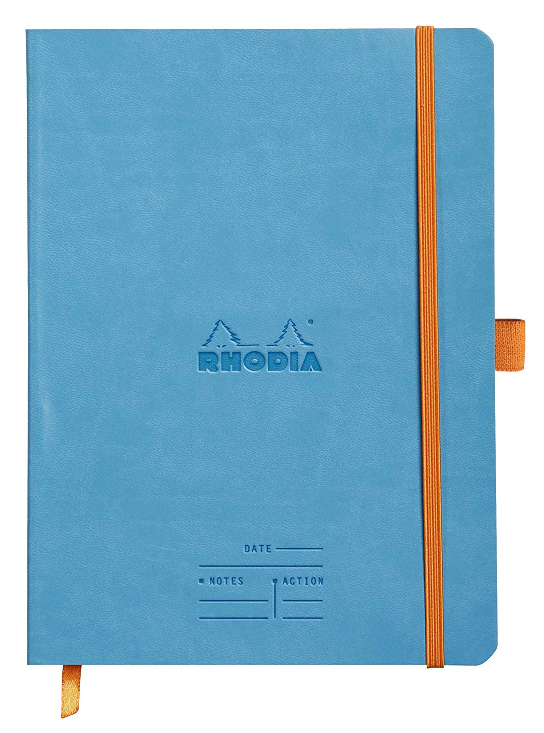 RHODIA 117787C - Soft Notebook Meeting Turquoise - A5+, Turquoise Blue