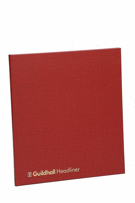 Exacompta Guildhall Headliner Account Book,298 x 273 mm, 21 Cash Column, 80 Pages