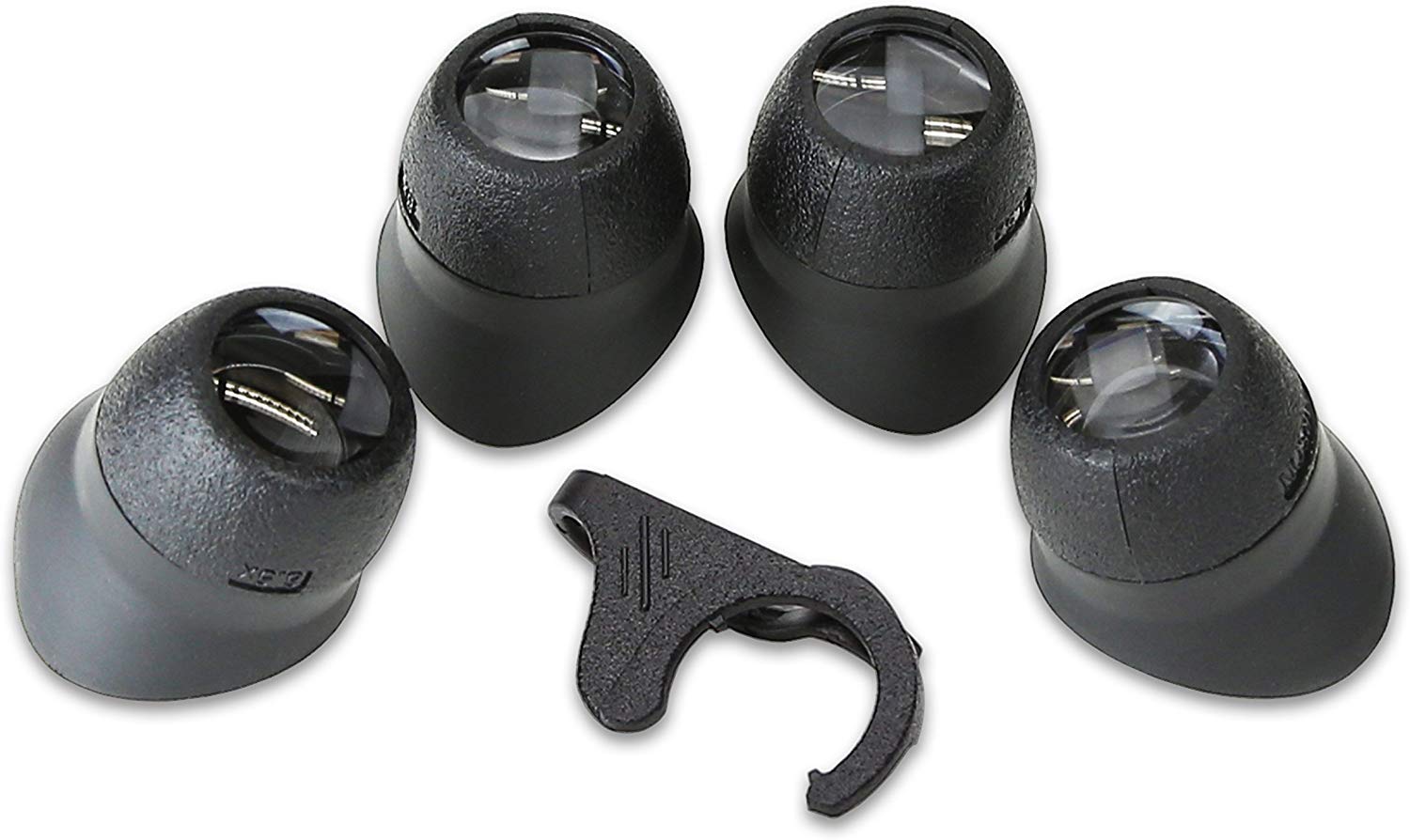 Carson ML-20 MagniLoupe Eye Loupe Magnifier Set including Smartphone Digiscoping Clip - Black