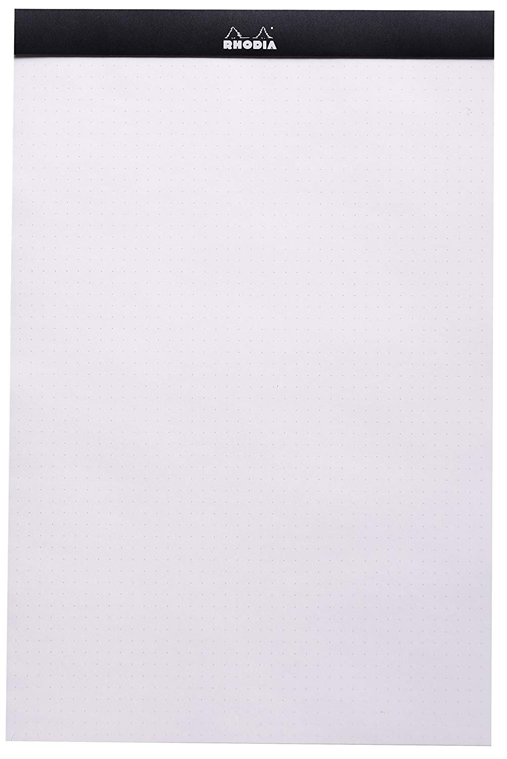 RHODIA 19559Amzc, Stapled Notepad Dot pad N°19 Black, A4+, Dot Dotted, 80 Detachable Sheets - Image 2