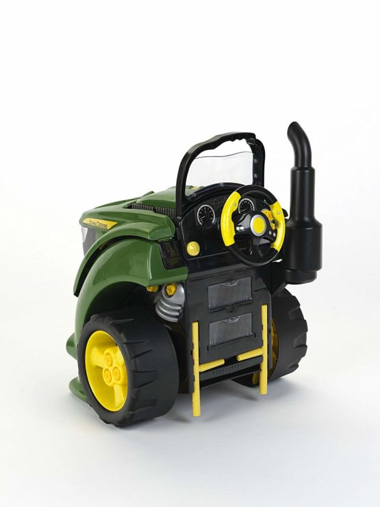 Theo Klein 3916 John Deere Tractor Engine I 56-Part Reproduction of Tractor Engine with Lots of Functions for Experimenting and Learning How to Use Screws and Nuts I Dimensions: 43 x 40 x 52.5 cm - Image 3