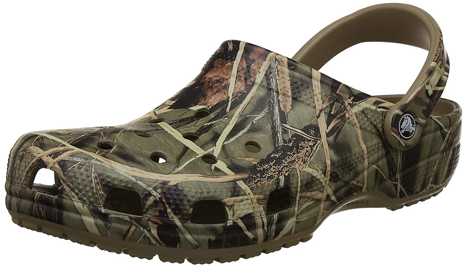 Crocs Unisex Adult Classic Realtree Clogs, Brown (Khaki) 9 UK Men/ 10 UK Women
