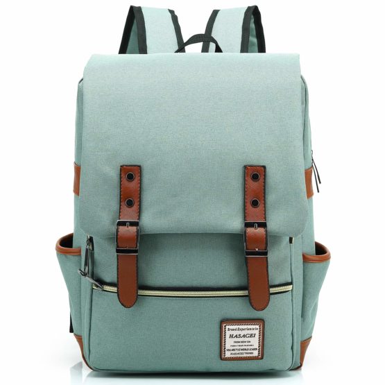 HASAGEI Vintage Backpack Unisex Rucksack Daypack Casual School Travel Laptop Tablet Bags