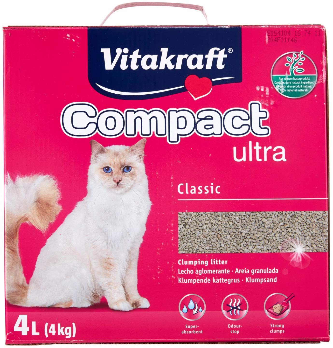 Vitakraft Sand Ultra Clumping Litter for Cats 4 kg 4 KG, 4 kg (Pack of 1) - Image 3