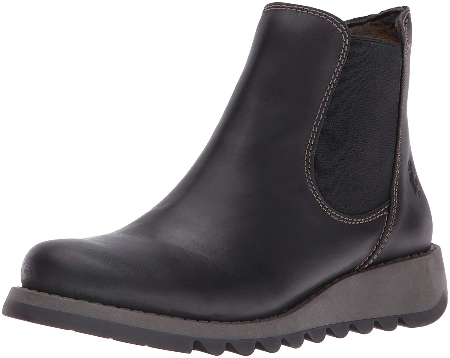 Fly London Women's Salv Chelsea Boots, Black, 9 UK, Black 000