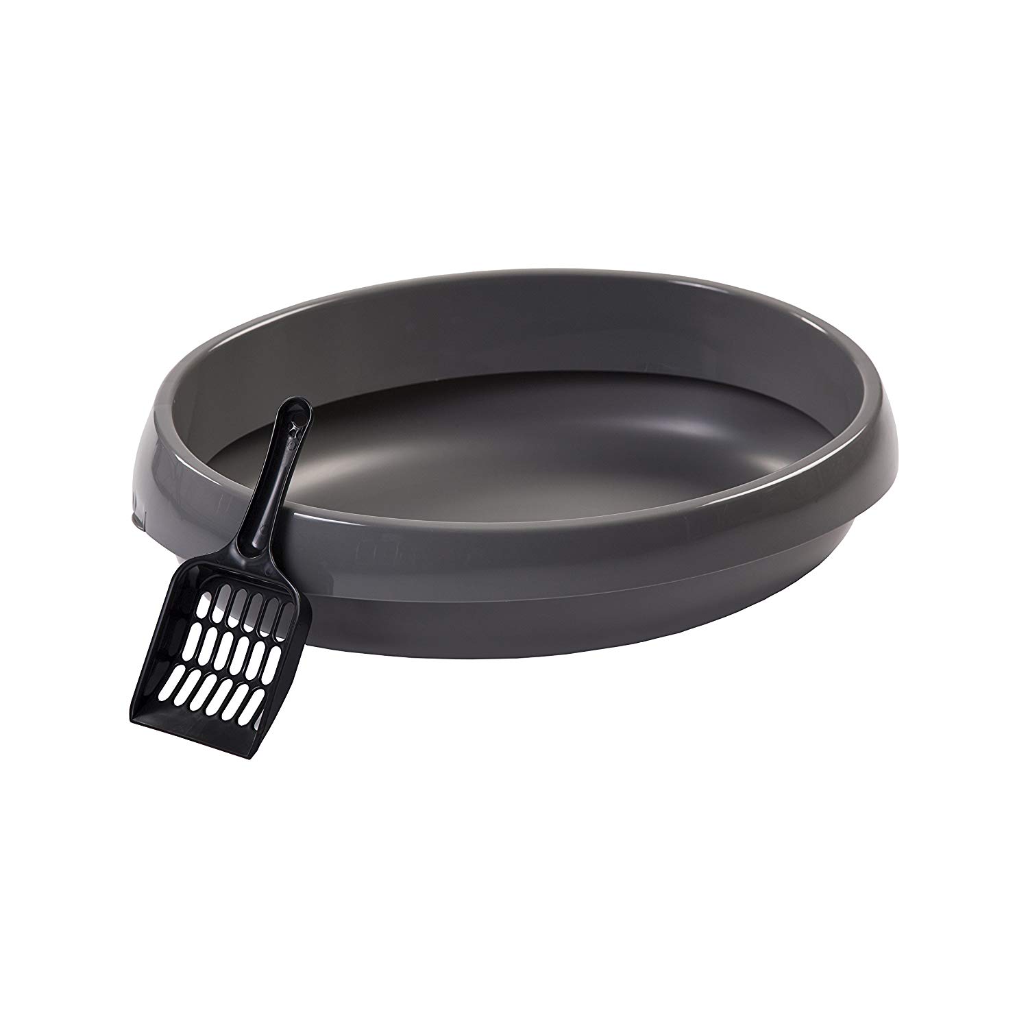 Iris Cat Toilet, Grey