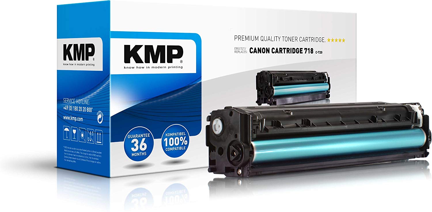 KMP C-T20 1218.1003 718C Laser Cartridge, cyan