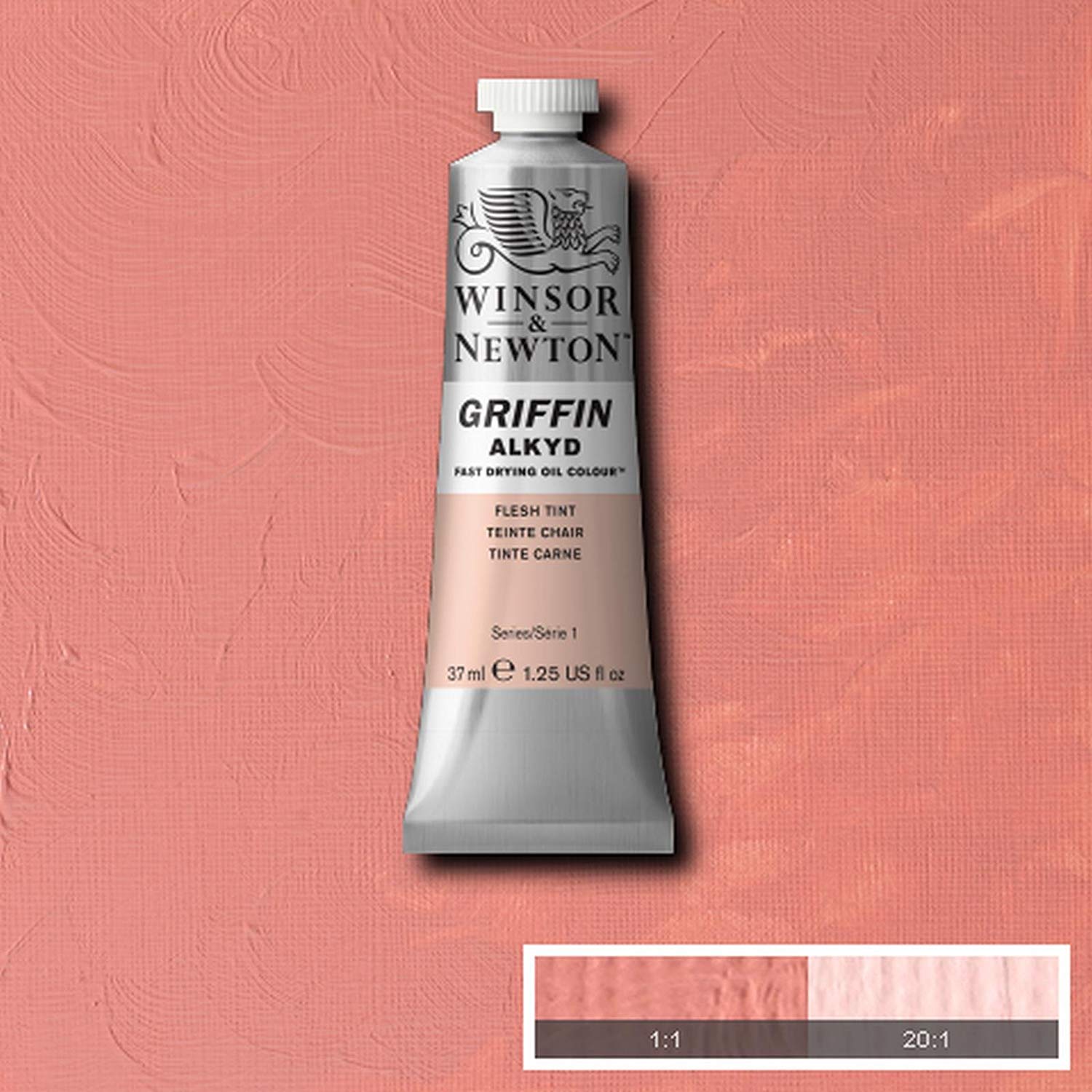 Winsor & Newton Griffin 37ml Alkyd Fast Drying Oil Colour Tube - Flesh Tint, 37 ml (Pack of 1) - Image 4