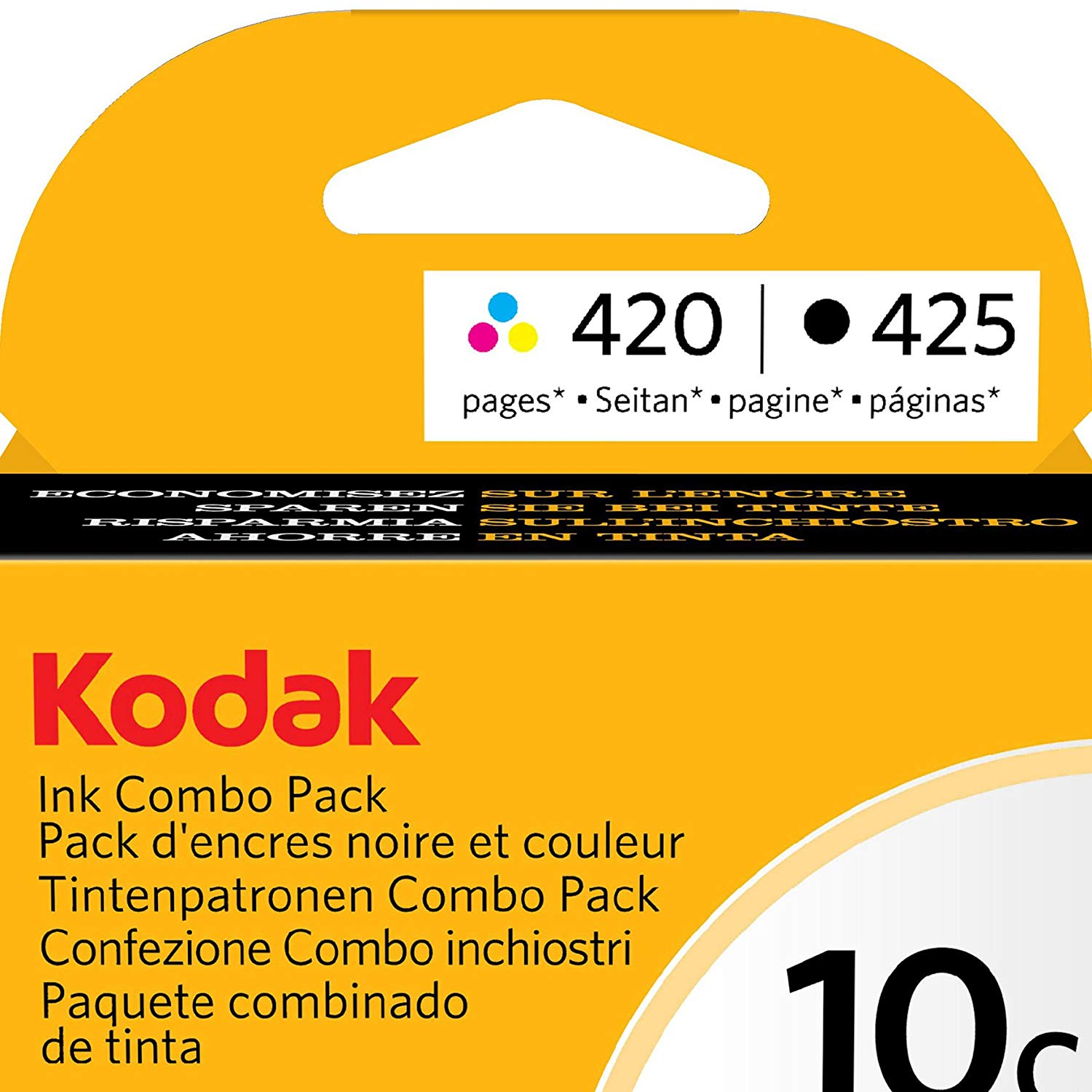 Kodak 10B / 10C Ink Cartridge - Combo, Black, 1x 425 Seiten + 1x 420 Seiten - Image 3