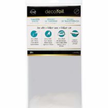 Thermoweb Deco Foil Transfer Sheet 6 x 12 Silver 20 s