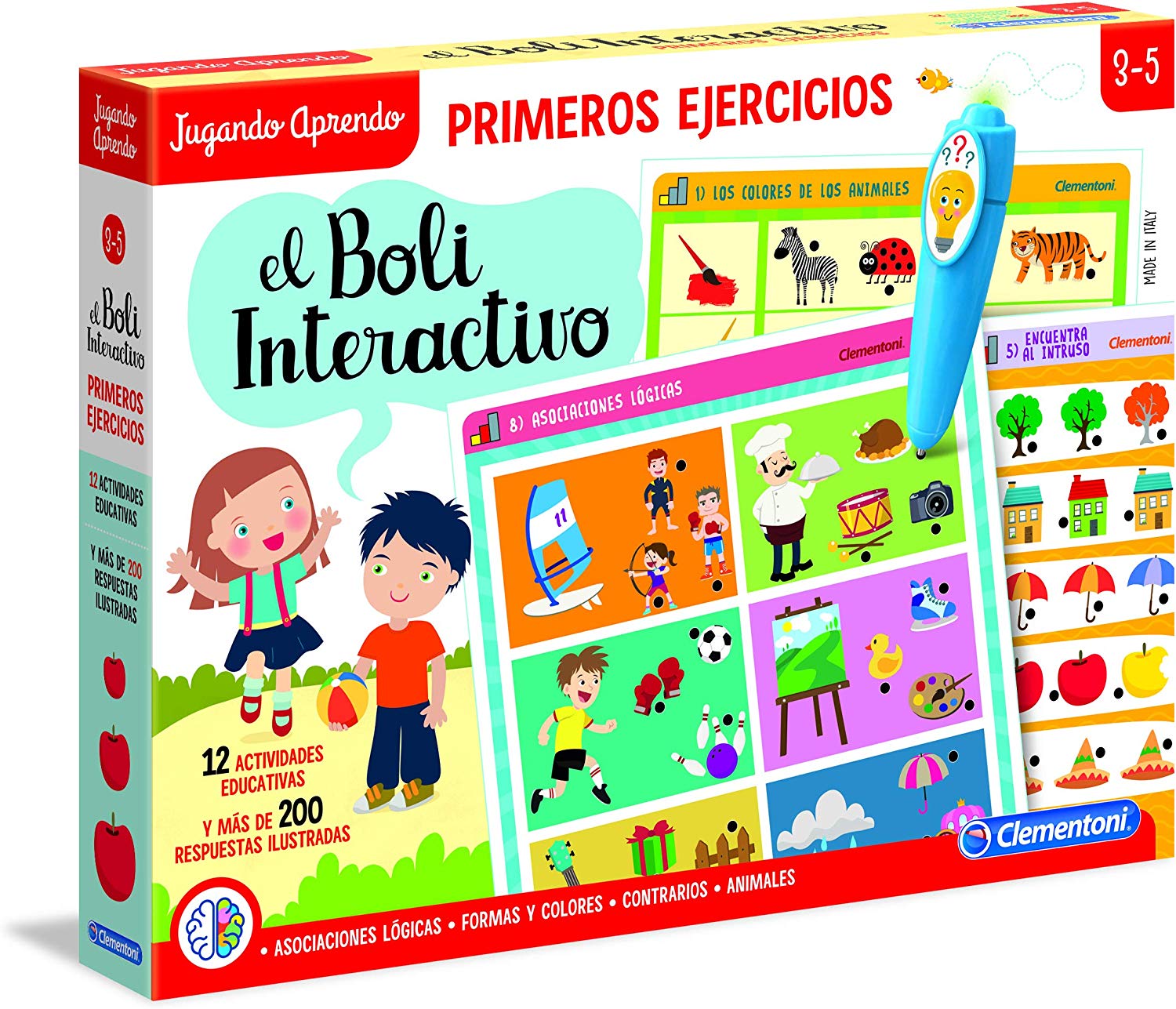 Clementoni - Interactive First Exercises Pen (55318), Various