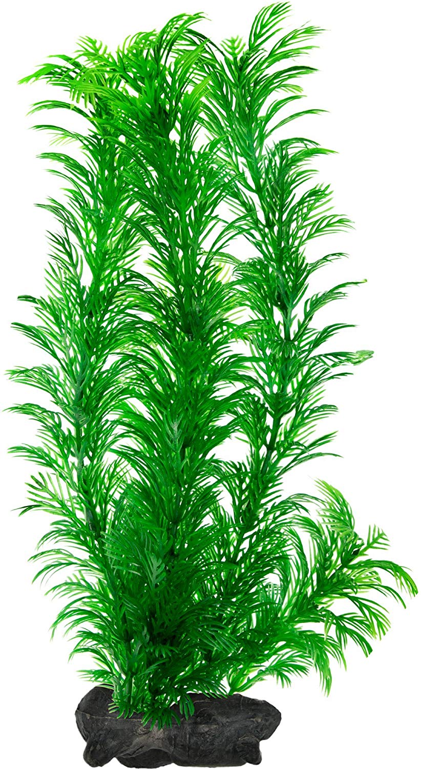 Tetra DecoArt Artificial Aquatic Plants for Aquarium Fish Tank Green Cabomba, Large - Image 2