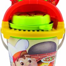 Simba 107114400 Pizza Bucket Set Multi-Coloured