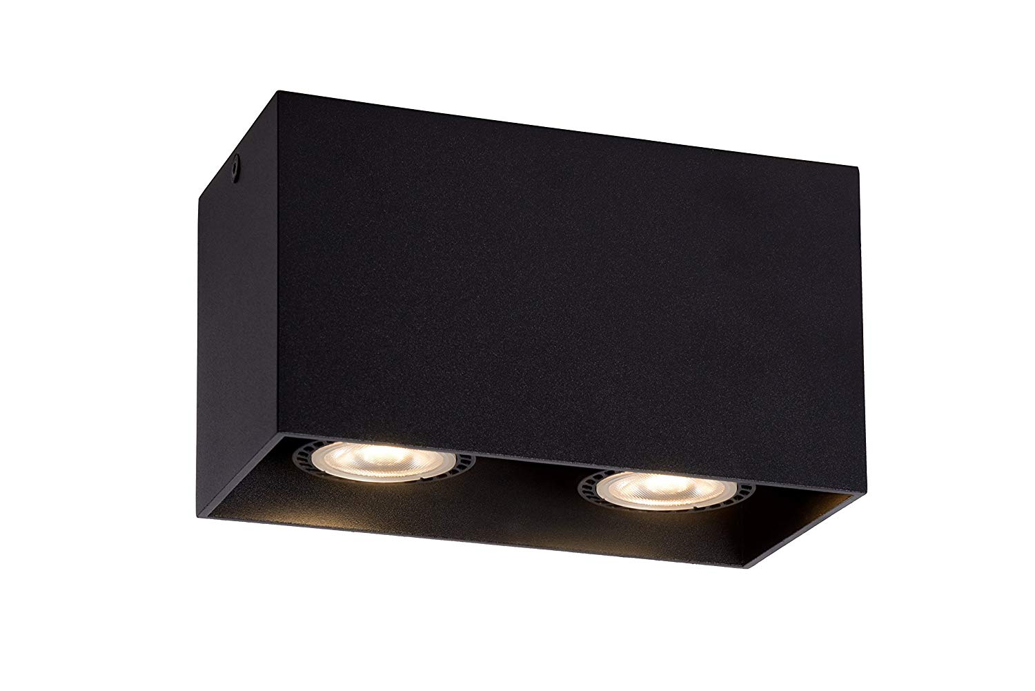 LUCIDE BODI - Ceiling Spotlight - 2xGU10 - Black, 16,5 x 8 x 9,5 cm