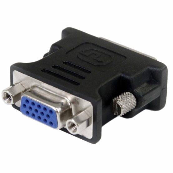 StarTech Male to Female DVI to VGA Cable Adapter - Black - Image 2