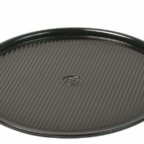 Emile Henry Pizza Stone, Ceramic, Charcoal, 37x37x7 cm