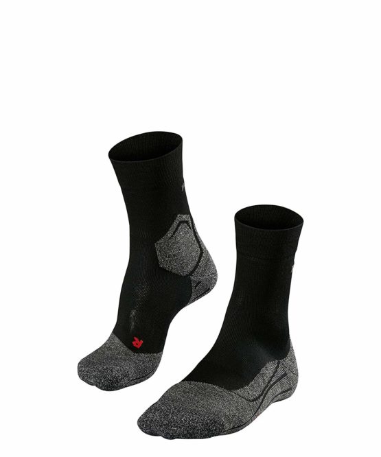 FALKE Men's RU3 Running Socks - Anti Blister, Black (Black-Mix 3010), UK 9.5-10.5 (EU 44-45 Ι US 10.5-11.5), 1 Pair