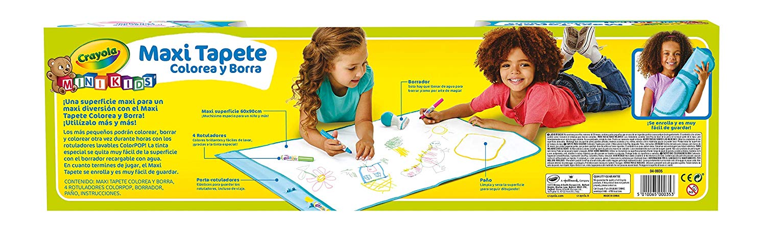CRAYOLA Maxi Cappy Color and Delete, Multicoloured, 8 count (Pack of 1) - Image 3
