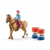 Schleich BARREL RACING MET COW
