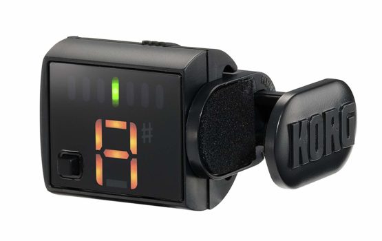 KORG GRIPTUNE Clip On Tuner for Guitar - Black