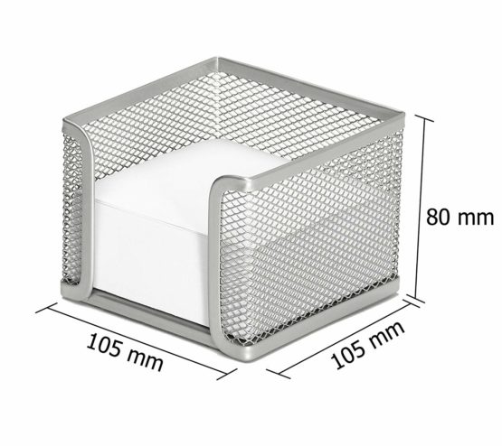 Osco Mesh Memo Pad Holder - Silver, MPH400 SILVER - Image 3