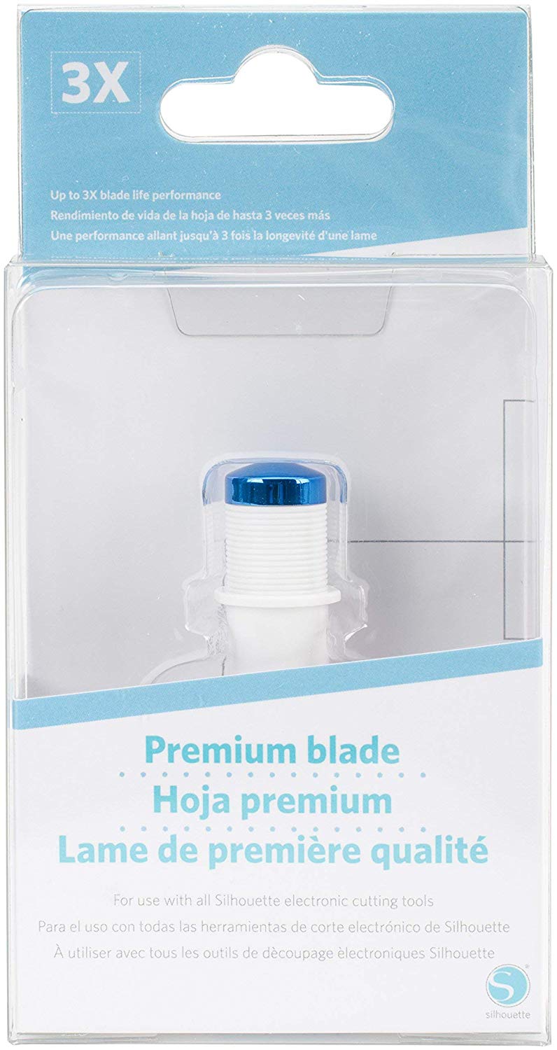 Silhouette America SILH-BLADE-PREM SIL Premium Hobbyplotter Knife with up to 3 times the lifespan for cutters white