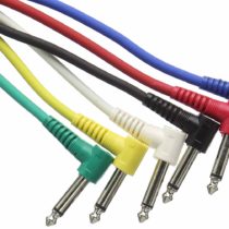Stagg SPC030L E 30cm S Series Mono Patch Cables (Set of 6)