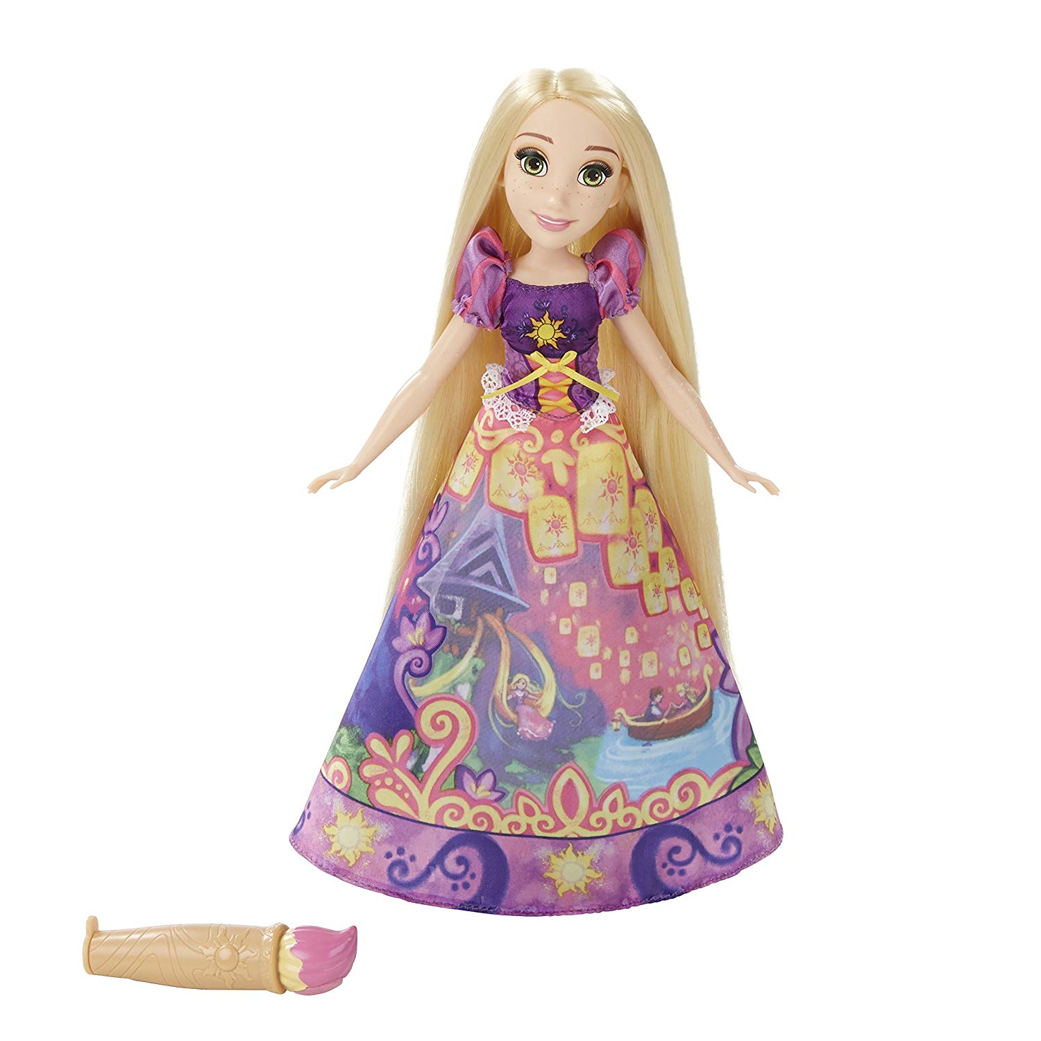 Disney Princess Rapunzel's Magical Story Skirt Figure (Multi-Colour), Multicolor