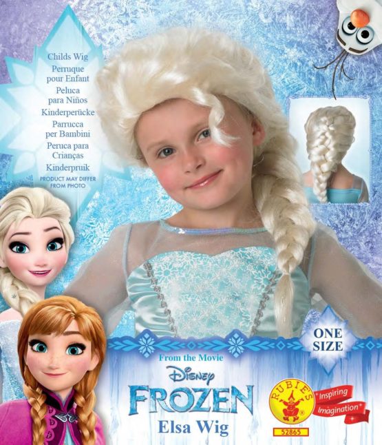 Disney Frozen Elsa Wig - One Size - Image 3