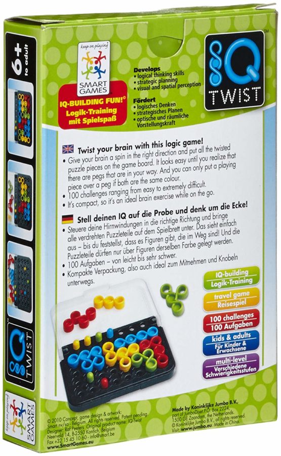 Jumbo Smart Games IQ Twist Brainteaser Game - Image 2