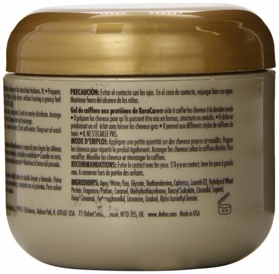Avlon KeraCare Protein Styling Gel, Style 3, 115g/4 oz. - Image 3