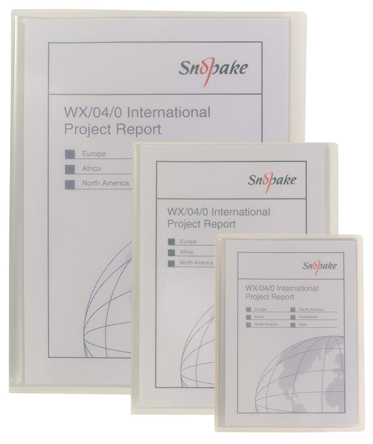 Snopake A3 Presentation Display Book 20 Pockets Clear [Pack of 1] Ref