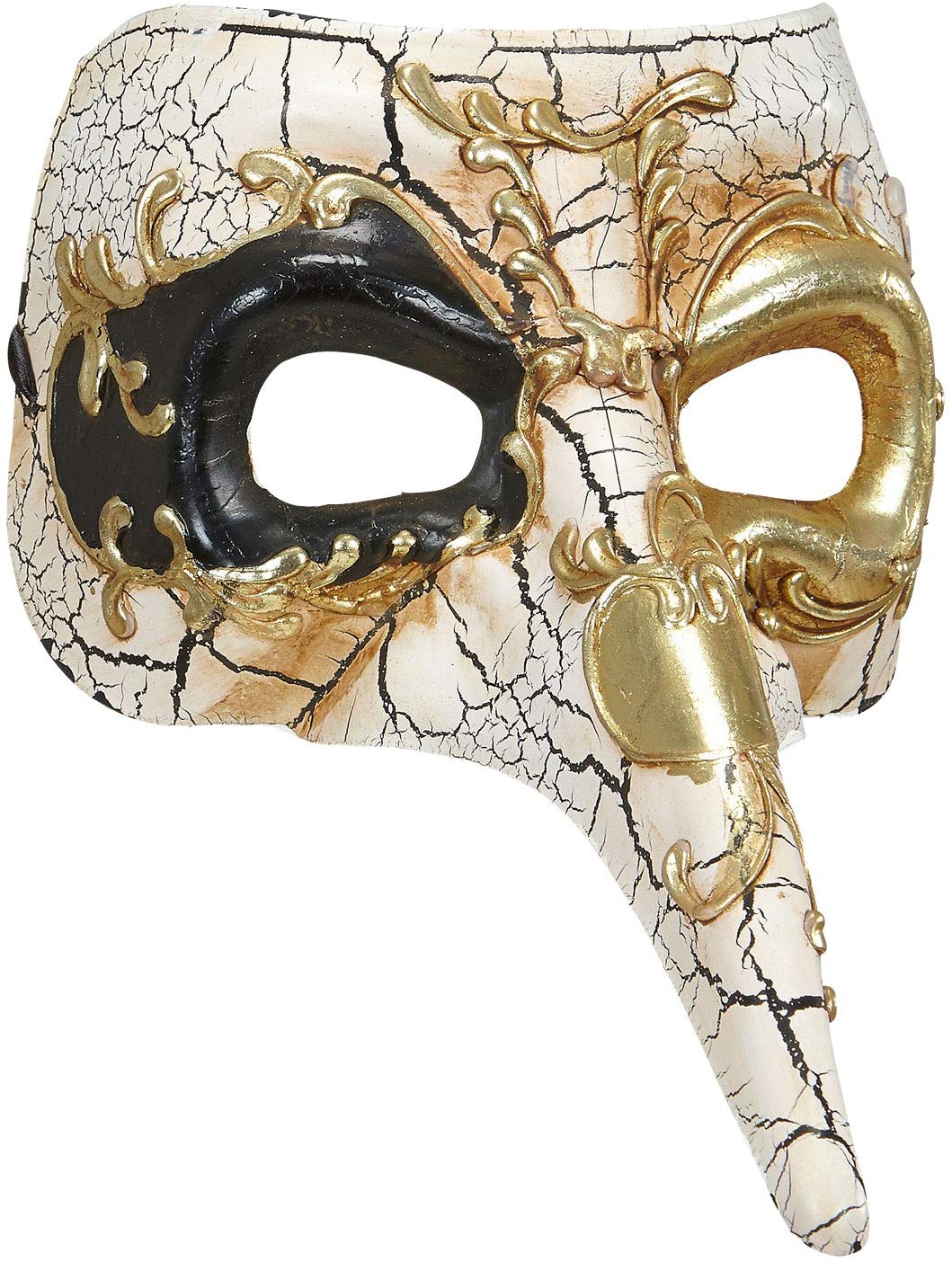 Widmann 1653 ? Venetian Mask with Nose lungolusso, Assorted Colours, One Size, Multi-coloured