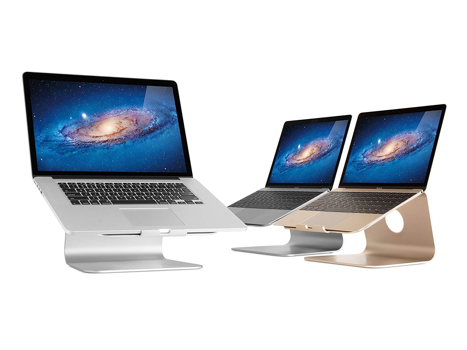 raindesign mStand Laptop Stand, Space Gray, Space Grey - Image 4