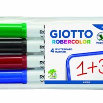 GIOTTO 413300 ROBERCOL WBOARD MARKER MED 4 SET